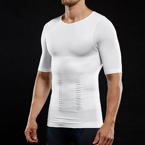 men's body shapers mens compression t-shirt shaper slimming belly corset posture underskirt tee, Black;brown
men's body shapers mens compression t-shirt shaper slimming belly corset posture underskirt tee, Black;brown