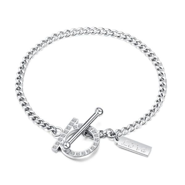 link, chain stainless steel letter d bracelets for women party gift fashion joyas de charm jewelry wholesale text engraved, Black
link, chain stainless steel letter d bracelets for women party gift fashion joyas de charm jewelry wholesale text engraved, Black