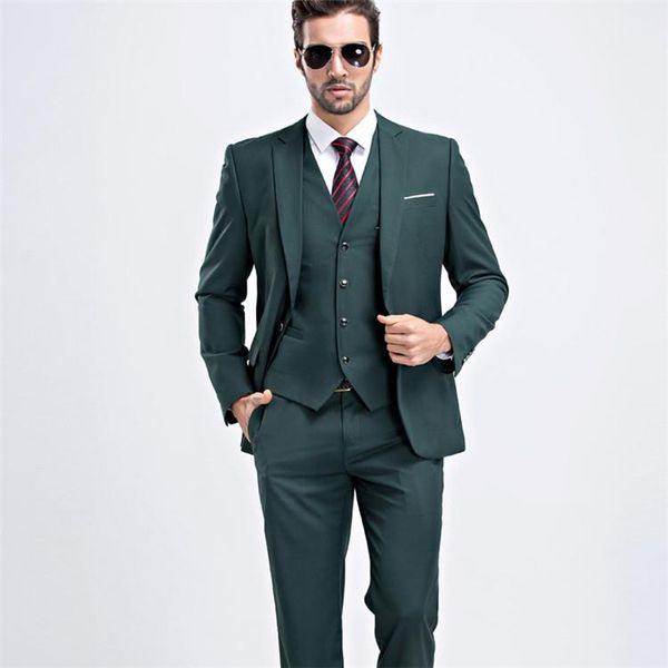 men's suits & blazers 2021 fashion men wedding groom plus size s- 5xl 3 pieces jacket vest pants slim fit business casual tuxedo suit s, White;black
men's suits & blazers 2021 fashion men wedding groom plus size s- 5xl 3 pieces jacket vest pants slim fit business casual tuxedo suit s, White;black