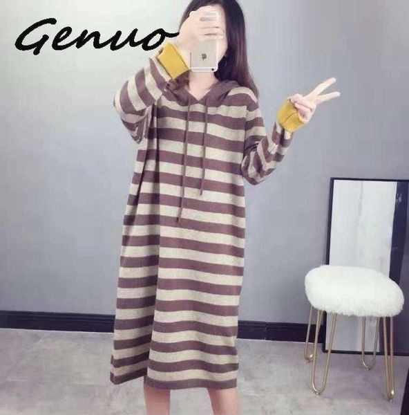 casual dresses genuo long sleeve dress women spring autumn korean style ladies solid color loose t shirt with belt, Black;gray
casual dresses genuo long sleeve dress women spring autumn korean style ladies solid color loose t shirt with belt, Black;gray