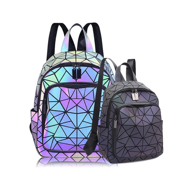 wind geometry backpack bag women's reflective rhombic double shoulder fashion folding school student backpack
wind geometry backpack bag women's reflective rhombic double shoulder fashion folding school student backpack