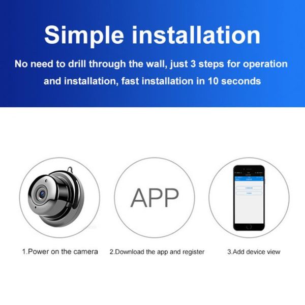 mini cameras 1pc wifi ip camera hd 1080p wireless indoor infrared nightvision two way audio motion detection baby monitor v380
mini cameras 1pc wifi ip camera hd 1080p wireless indoor infrared nightvision two way audio motion detection baby monitor v380