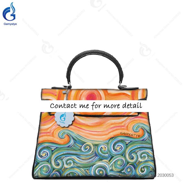 graffiti hand drawing sea wave sunrise women classic soft cow leather bags handbags for women tote hand bags kaili style h togo, Black;red
graffiti hand drawing sea wave sunrise women classic soft cow leather bags handbags for women tote hand bags kaili style h togo, Black;red