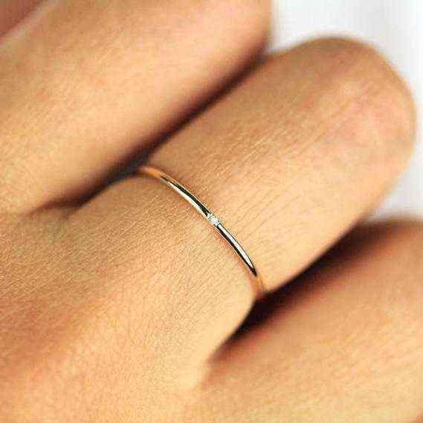 double fair 2021 zircon simple rings for women 3 color 1mm full round minimalist thin dainty ring fashion jewelry kcr101, Silver
double fair 2021 zircon simple rings for women 3 color 1mm full round minimalist thin dainty ring fashion jewelry kcr101, Silver