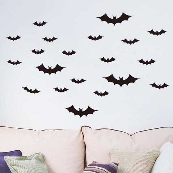 wall stickers halloween decoration 3d black pvc bat party diy decor sticker bar room scary decos props#1
wall stickers halloween decoration 3d black pvc bat party diy decor sticker bar room scary decos props#1