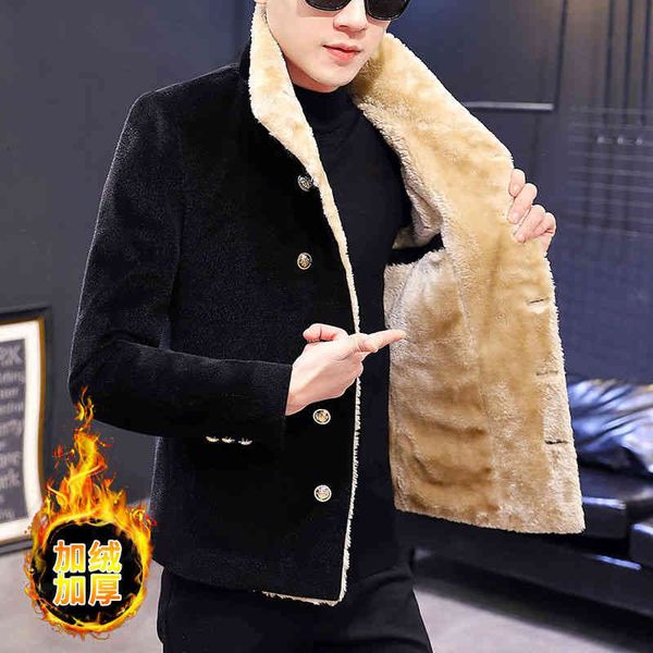 men's wool & blends korean style short woolen jacket abrigo largo hombre mens pea coat black autumn winter 77m0
men's wool & blends korean style short woolen jacket abrigo largo hombre mens pea coat black autumn winter 77m0