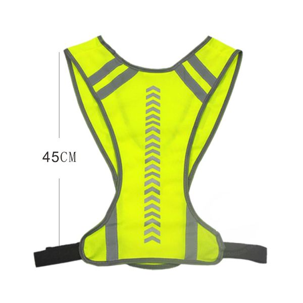 outdoor night riding running reflective vest sports improve security arrow pattern design adjustable lightweight and breathable, Black;green
outdoor night riding running reflective vest sports improve security arrow pattern design adjustable lightweight and breathable, Black;green