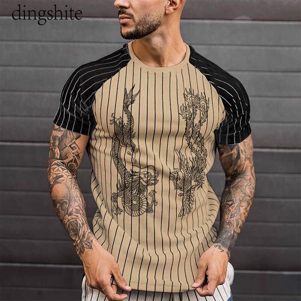 men's t-shirts dingshite dragon and phoenix pattern printed fashion european american high street casual short sleeve t shirt for men ., White;black
men's t-shirts dingshite dragon and phoenix pattern printed fashion european american high street casual short sleeve t shirt for men ., White;black