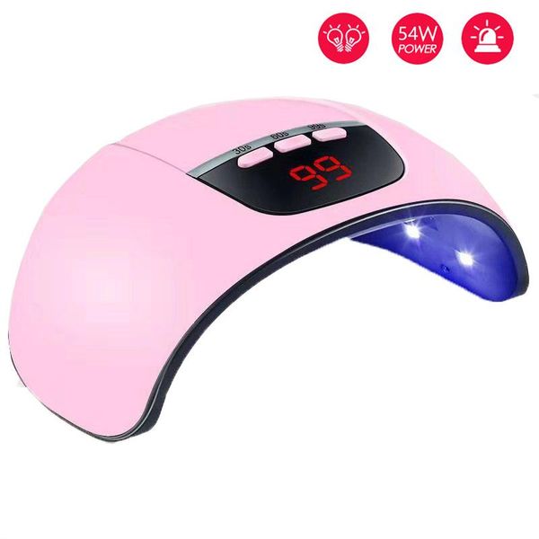 nail dryers uv led lamp 54w smart potherapy machine quick-drying polish mini dryer usb plug no black hands 18 beads
nail dryers uv led lamp 54w smart potherapy machine quick-drying polish mini dryer usb plug no black hands 18 beads