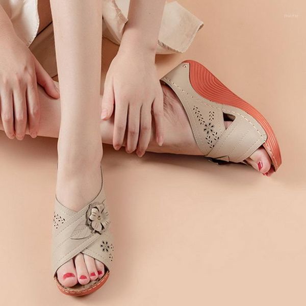 summer sandals for women flower anti-slip comfortable slope heel shoes beach outdoor slippers1, Black
summer sandals for women flower anti-slip comfortable slope heel shoes beach outdoor slippers1, Black