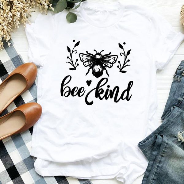 women lady kind letter fashion summer autumn short sleeve print tshirt shirt clothes graphic female t tee womens t-shirt, White
women lady kind letter fashion summer autumn short sleeve print tshirt shirt clothes graphic female t tee womens t-shirt, White