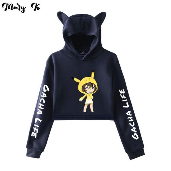 women's hoodies & sweatshirts kawaii harajuku gacha life crop women hoodie cute womens cat pullover girl tracksuit oversized ladies clo, Black
women's hoodies & sweatshirts kawaii harajuku gacha life crop women hoodie cute womens cat pullover girl tracksuit oversized ladies clo, Black