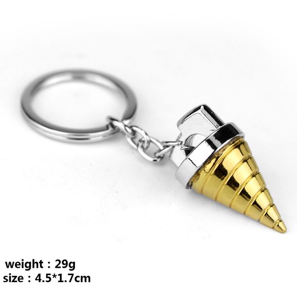 Cartoon Anime Tengen Toppa GURREN LAGANN Cone Keychains Metal Chain Key Holder Men Boys Key Chain Personalised Keyrings
Cartoon Anime Tengen Toppa GURREN LAGANN Cone Keychains Metal Chain Key Holder Men Boys Key Chain Personalised Keyrings