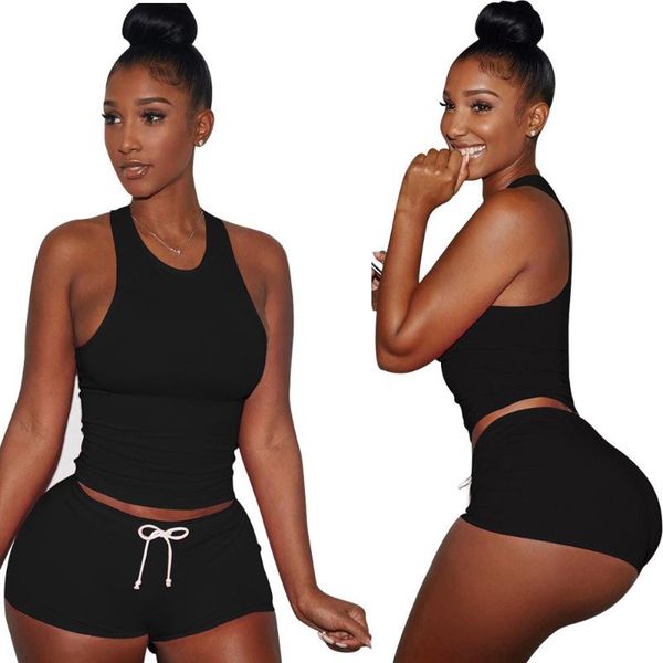 gym clothing women yoga set 2pcs female belt suit bra sleeveless tank shorts fitness running sports clothes#1121y20, White;black
gym clothing women yoga set 2pcs female belt suit bra sleeveless tank shorts fitness running sports clothes#1121y20, White;black