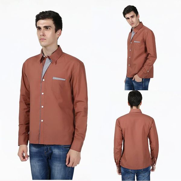 men's dress lapel shirt pure black white blue pink work casual clothing men fashion slim fit long sleeve shirts, White;black
men's dress lapel shirt pure black white blue pink work casual clothing men fashion slim fit long sleeve shirts, White;black