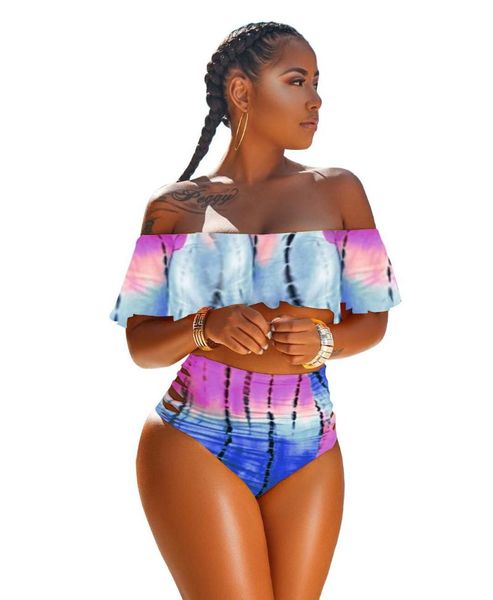 women's swimwear s-xxxl printing 2 piceces short sleeve off shoulder bikini set, White;black
women's swimwear s-xxxl printing 2 piceces short sleeve off shoulder bikini set, White;black