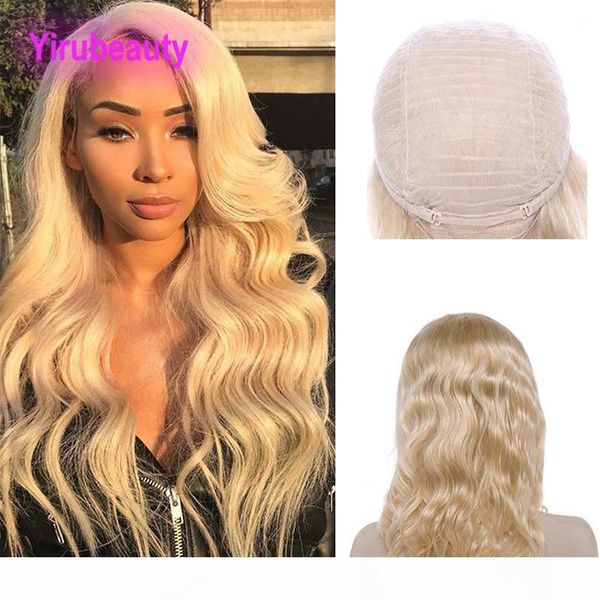 peruvian human hair lace front wig blonde color 613# virgin hair body wave lace front wigs 8-32inch hair products, Black;brown
peruvian human hair lace front wig blonde color 613# virgin hair body wave lace front wigs 8-32inch hair products, Black;brown