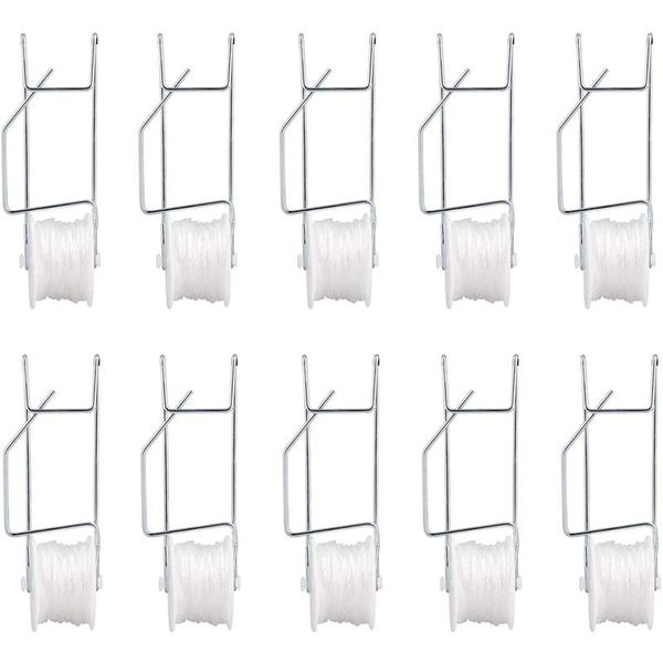 hooks & rails 10pcs tomato support hooks, trellis roller with 15m vine string rope plant
hooks & rails 10pcs tomato support hooks, trellis roller with 15m vine string rope plant