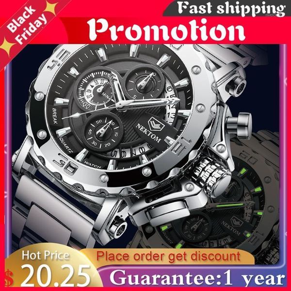 wristwatches men's watches quartz watch waterproof steel strap wristwatch for men military clock sports, Slivery;brown
wristwatches men's watches quartz watch waterproof steel strap wristwatch for men military clock sports, Slivery;brown