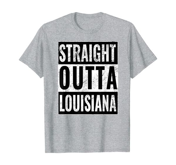 straight outta louisiana - straight out of louisiana t-shirt, White;black
straight outta louisiana - straight out of louisiana t-shirt, White;black