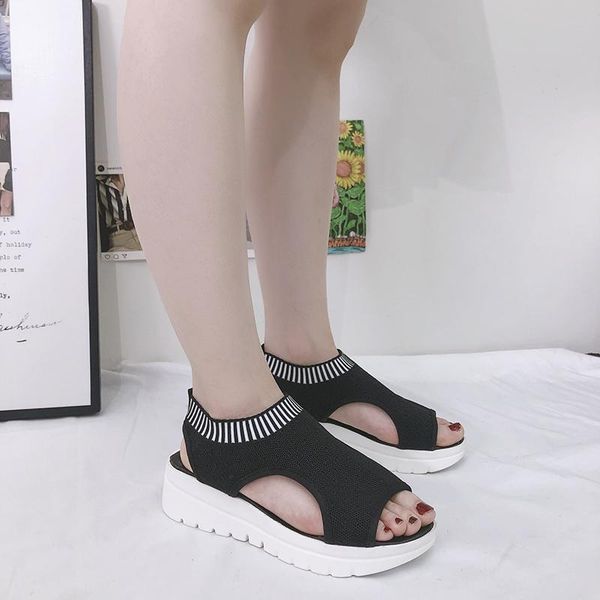 dress shoes 2021 women summer sandals slip-on flat ladies comfy wedge female fashion breathable girls plus size-43, Black
dress shoes 2021 women summer sandals slip-on flat ladies comfy wedge female fashion breathable girls plus size-43, Black