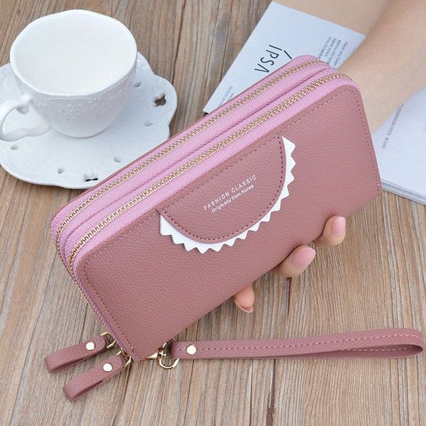 2019 new double zipper wallet ladies long mother double layer large capacity lychee pattern wallet mobile phone clutch c3rk#, Red;black
2019 new double zipper wallet ladies long mother double layer large capacity lychee pattern wallet mobile phone clutch c3rk#, Red;black
