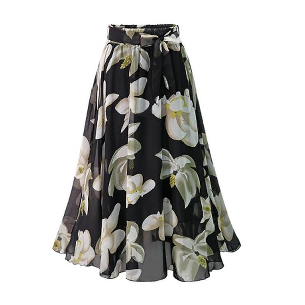 skirts women chiffon skirt plus size europe fashion bow saia midi lining jupe femme lace up falda mujer summer print floral, Black
skirts women chiffon skirt plus size europe fashion bow saia midi lining jupe femme lace up falda mujer summer print floral, Black