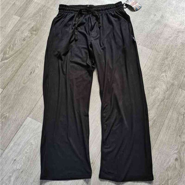 single men's spring and summer thin loose large casual sports straight solid color pants, Black
single men's spring and summer thin loose large casual sports straight solid color pants, Black