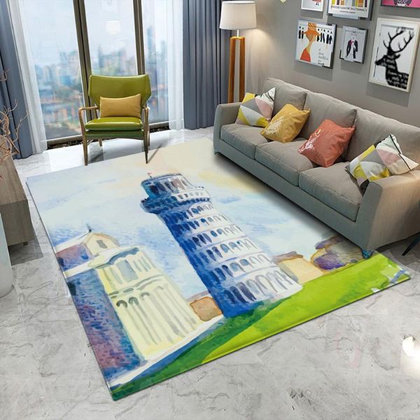carpets 2021 landscape 3d printed living room decor carpet leaning tower of pisa italy flannel mat rug anti-slip bedroom area
carpets 2021 landscape 3d printed living room decor carpet leaning tower of pisa italy flannel mat rug anti-slip bedroom area