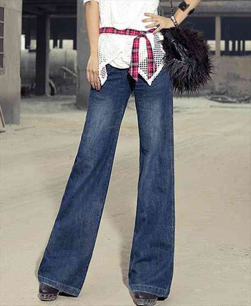 vintage bell-bottom mid waist womens jeans slim butt-lifting boot cut wide leg flare, Blue
vintage bell-bottom mid waist womens jeans slim butt-lifting boot cut wide leg flare, Blue
