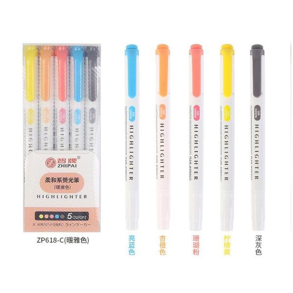 5pcs/set japanese stationery mild liner double headed highlighter pen marker pen children's drawing pen stationery jllyug
5pcs/set japanese stationery mild liner double headed highlighter pen marker pen children's drawing pen stationery jllyug