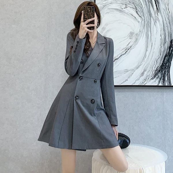 casual dresses fashion autumn women's clothing 2021 gray suit collar ol commuter urban long-sleeved a-line skirt dress female, Black;gray
casual dresses fashion autumn women's clothing 2021 gray suit collar ol commuter urban long-sleeved a-line skirt dress female, Black;gray