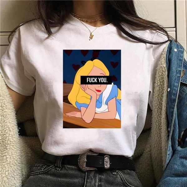 spoof personality women tshirt summer women tee funny cartoon princess print t-shirts women streetwear clothes, White
spoof personality women tshirt summer women tee funny cartoon princess print t-shirts women streetwear clothes, White