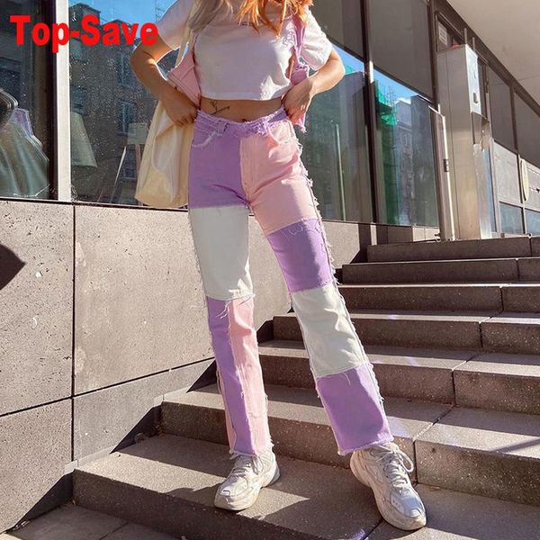 street slim patchwork skinny straight jeans woman high waist denim trousers color block vintage streetwear pants bottom 2xl, Black;white
street slim patchwork skinny straight jeans woman high waist denim trousers color block vintage streetwear pants bottom 2xl, Black;white