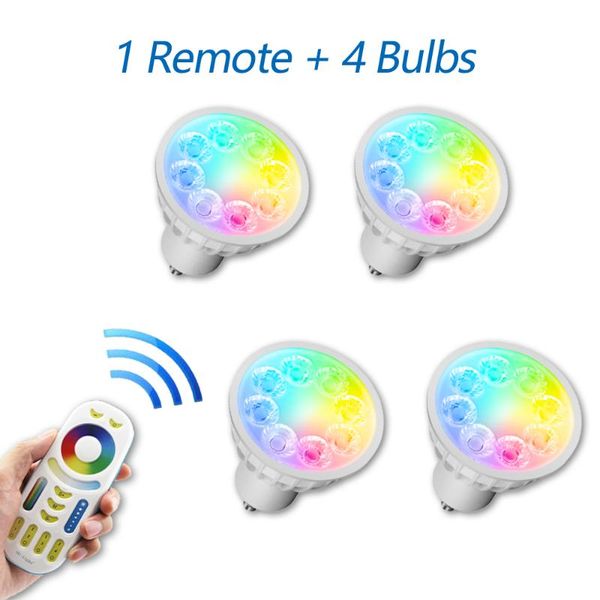 smart wifi led spotlight milight dimmable led bulb 4w gu10 rgb+cct (2700-6500k) fut103 2.4g rf wireless remote control
smart wifi led spotlight milight dimmable led bulb 4w gu10 rgb+cct (2700-6500k) fut103 2.4g rf wireless remote control