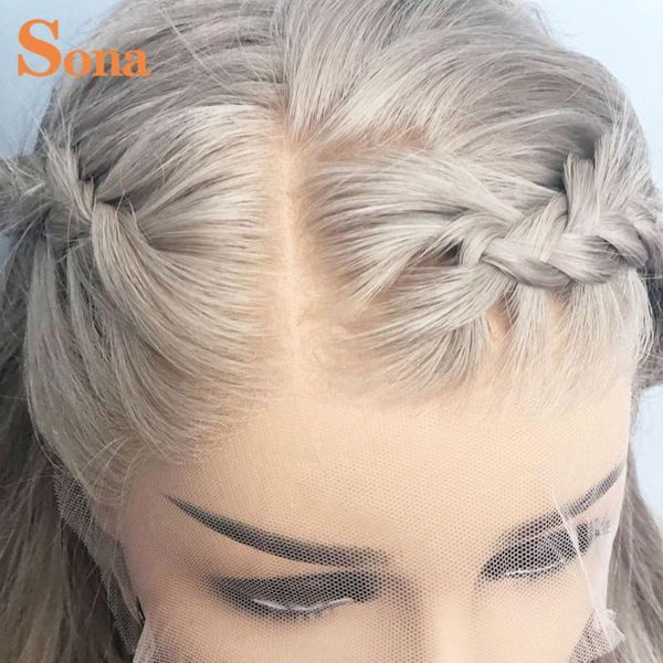 lace wigs 200% density transparent front pre plucked 30inch ash blonde wig brazilian remy colored white grey human hair, Black;brown
lace wigs 200% density transparent front pre plucked 30inch ash blonde wig brazilian remy colored white grey human hair, Black;brown