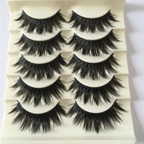 false eyelashes 5 pairs 3d natural cross long lasting fake for women waterproof thick extensions beauty makeup tool
false eyelashes 5 pairs 3d natural cross long lasting fake for women waterproof thick extensions beauty makeup tool