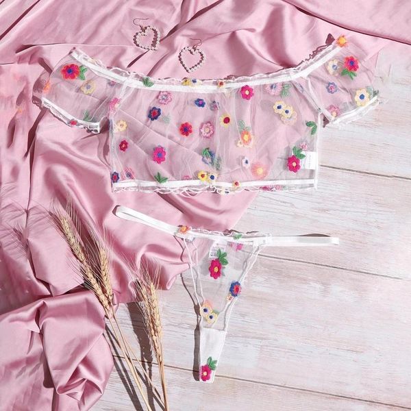 bras sets flowers embroidery white set g-string thong sleepwear underwear women lingerie transparent temptation suit 2021, Red;black
bras sets flowers embroidery white set g-string thong sleepwear underwear women lingerie transparent temptation suit 2021, Red;black