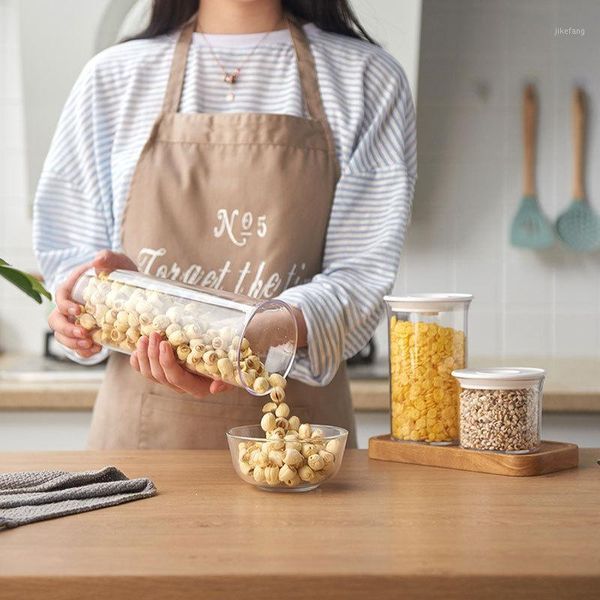 storage bottles & jars kitchen grains airtight plastic round crisper, japanese-style transparent ps tank
storage bottles & jars kitchen grains airtight plastic round crisper, japanese-style transparent ps tank