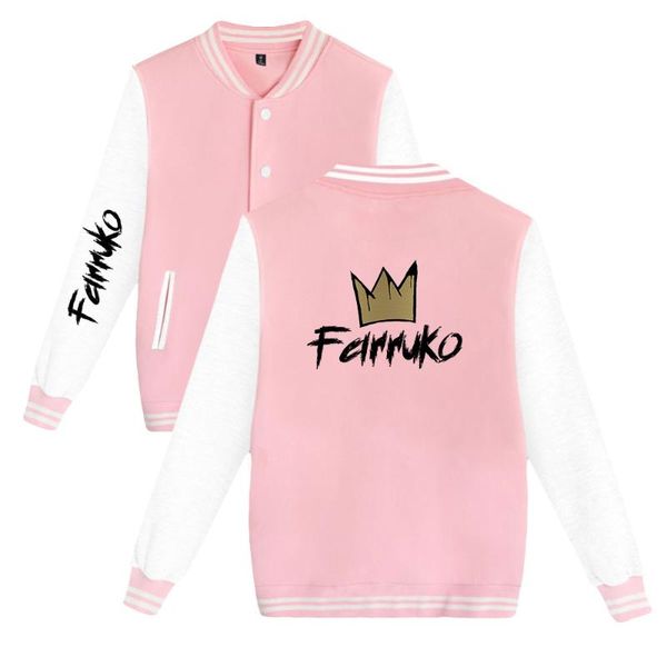men's jackets wawni farruko baseball jacket trendy clothes fashion singer sweatshirt men women clothing oversized 2021, Black;brown
men's jackets wawni farruko baseball jacket trendy clothes fashion singer sweatshirt men women clothing oversized 2021, Black;brown