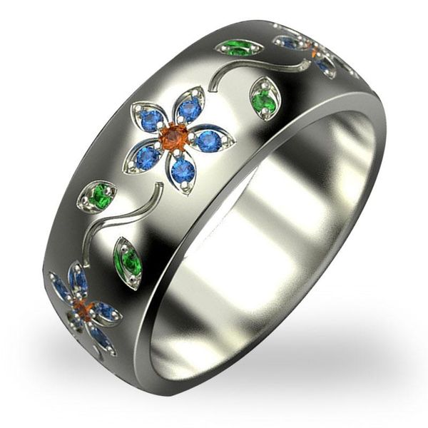 wedding rings ofertas trendy colorful flower vine engagement party female women's jewelry girls, Slivery;golden
wedding rings ofertas trendy colorful flower vine engagement party female women's jewelry girls, Slivery;golden