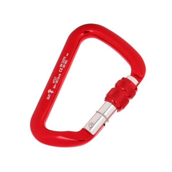 cords, slings and webbing 30kn outdoor d shape aluminum alloy rock climbing hiking screwgate carabiner
cords, slings and webbing 30kn outdoor d shape aluminum alloy rock climbing hiking screwgate carabiner