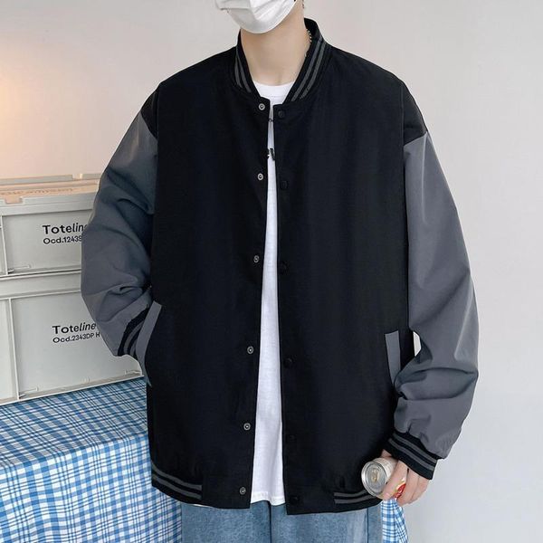 men's jackets 2021 autumn listing jacket loose baseball uniform korean style trend ins windbreaker recommend, Black;brown
men's jackets 2021 autumn listing jacket loose baseball uniform korean style trend ins windbreaker recommend, Black;brown