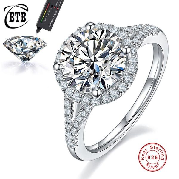 cluster rings cbtb classic round 3ct moissanite diamond women ring luxury jewelry 925 sterling silver engagement wedding wholesale, Golden;silver
cluster rings cbtb classic round 3ct moissanite diamond women ring luxury jewelry 925 sterling silver engagement wedding wholesale, Golden;silver