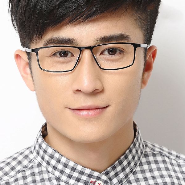 classic business myopia pure spectacle men's full frame ip all titanium spectacles 8184, White;black
classic business myopia pure spectacle men's full frame ip all titanium spectacles 8184, White;black