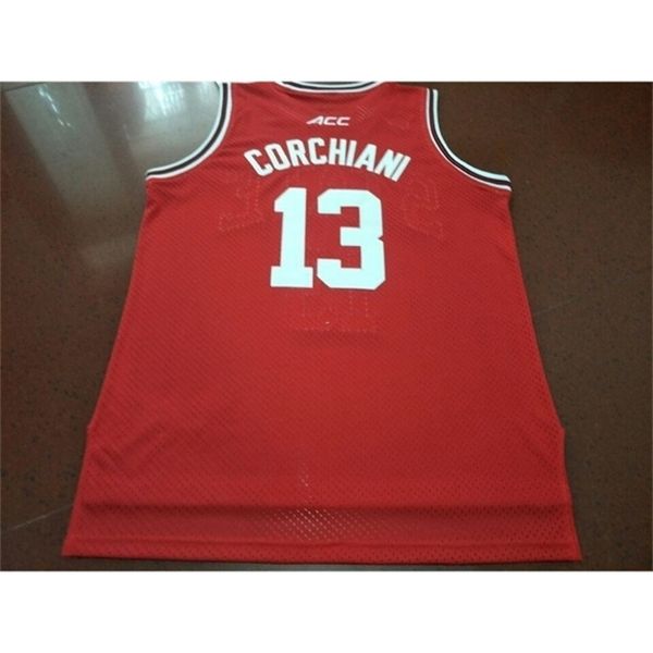 vintage 21ss real pictures all embroidered with stitched nc state #13 chris corchiani jr. college jerseyor custom any name or number jersey, Black
vintage 21ss real pictures all embroidered with stitched nc state #13 chris corchiani jr. college jerseyor custom any name or number jersey, Black
