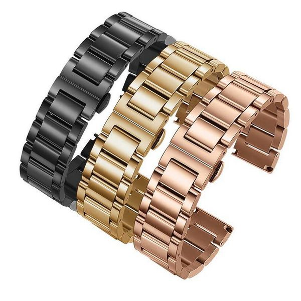 watch bands solid metal stainless steel band strap bracelet watchband wristband butterfly clasps rose gold 16mm 18mm 20mm 22mm 24mm, Black;brown
watch bands solid metal stainless steel band strap bracelet watchband wristband butterfly clasps rose gold 16mm 18mm 20mm 22mm 24mm, Black;brown