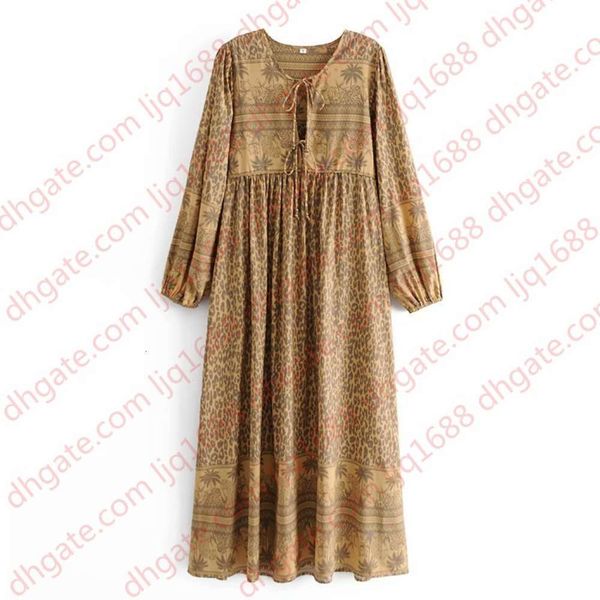women leopard print bohemian beach dresses 2021 new cotton tassel neck long sleeve casual long dress spring summer boho holiday maxi dress, Black;gray
women leopard print bohemian beach dresses 2021 new cotton tassel neck long sleeve casual long dress spring summer boho holiday maxi dress, Black;gray