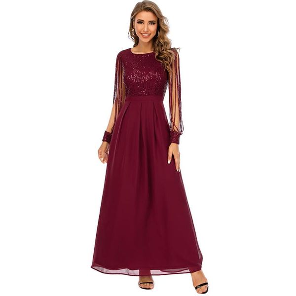 casual dresses women dress glitter sequin a-line round neck high waist slimming mesh patchwork wedding cocktail party robe arrivals, Black;gray
casual dresses women dress glitter sequin a-line round neck high waist slimming mesh patchwork wedding cocktail party robe arrivals, Black;gray