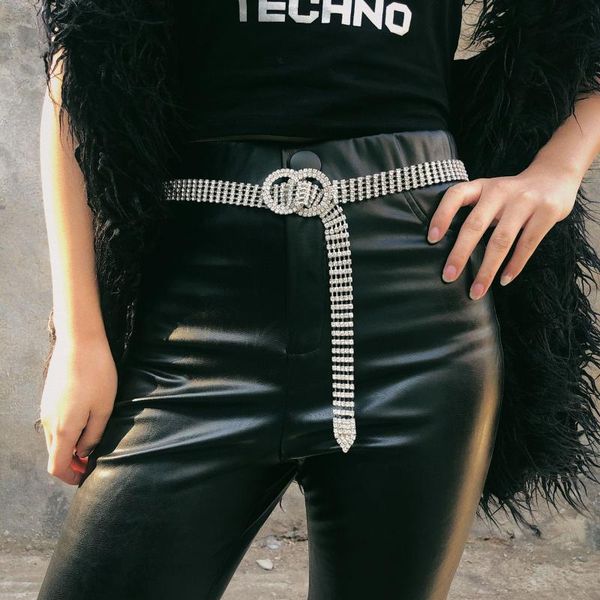 belts ornament cool geometric claw chain body temperament creative double ring diamond set decorative belt female, Black;brown
belts ornament cool geometric claw chain body temperament creative double ring diamond set decorative belt female, Black;brown